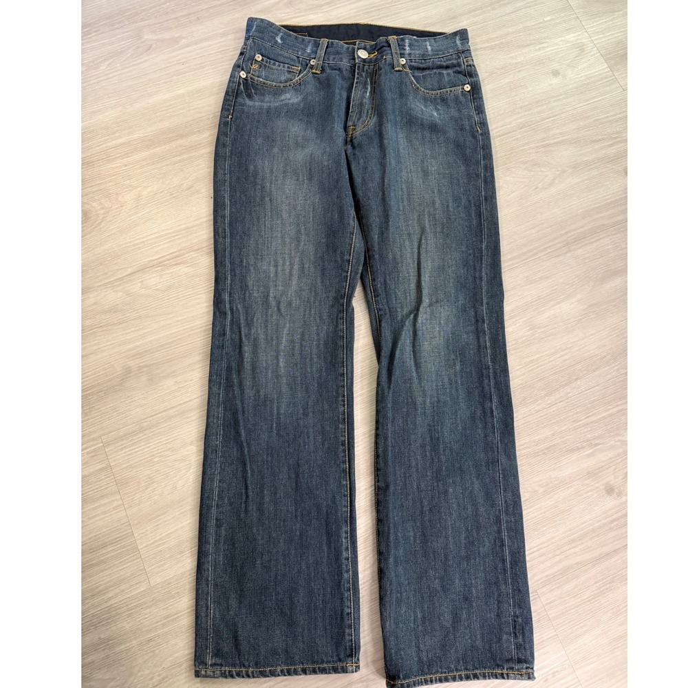 Seven7 Premium Mens Straight Leg Jeans Medium Wash Size 31 RN109890